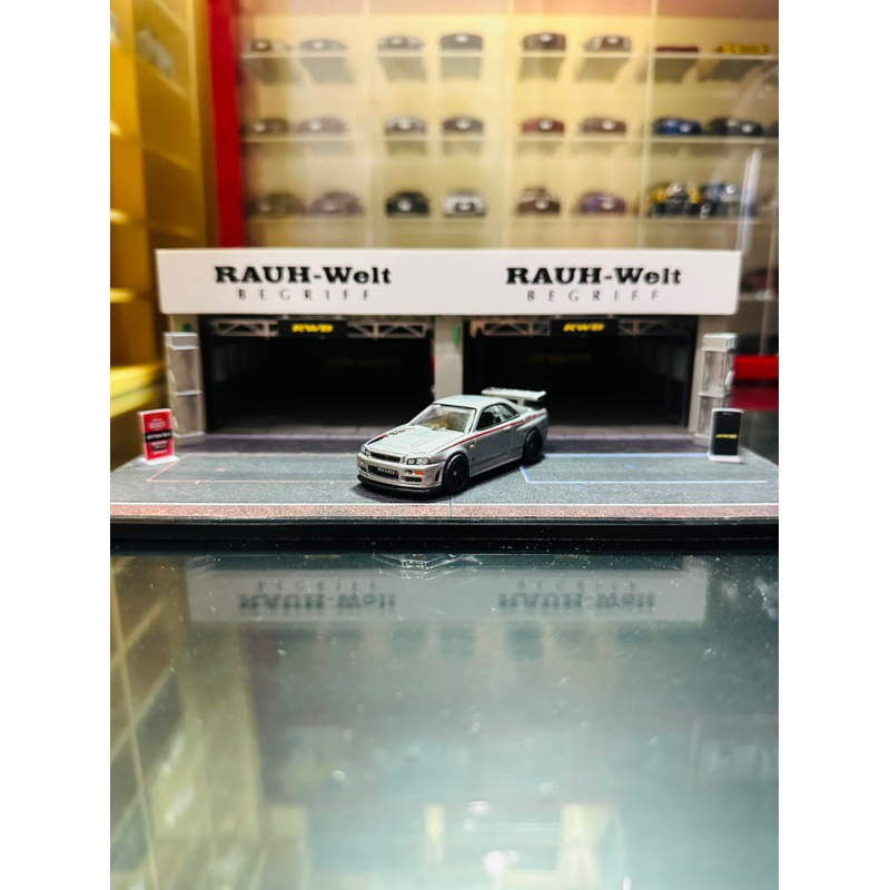 Hotwheels 2 Pack Nissan Skyline GTR R34 Nismo Loose