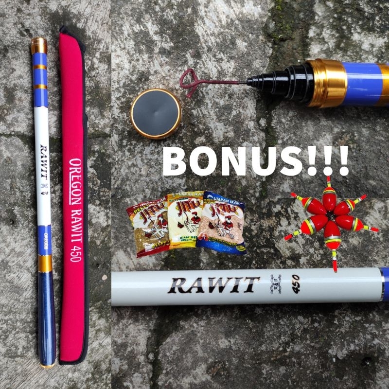 Joran Tegek Oregon Rawit 180 210 240 270 300 360 450