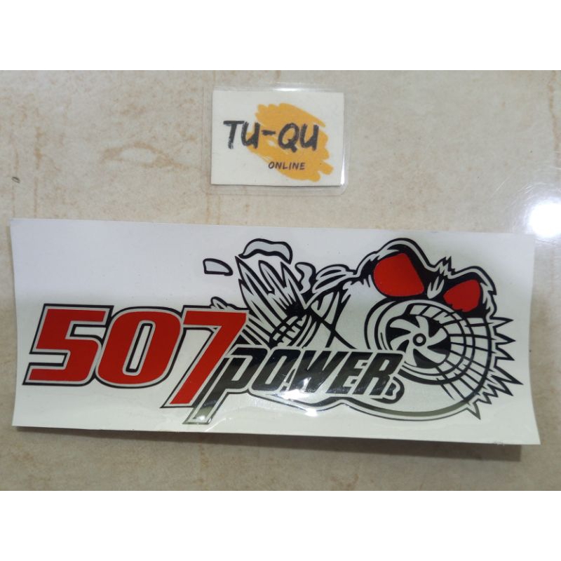 Sticker 507 power
