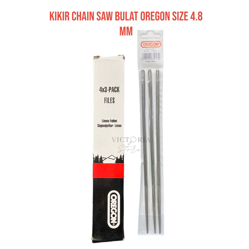 KIKIR CHAIN SAW BULAT / KIKIR GERGAJI BULAT 4.8MM