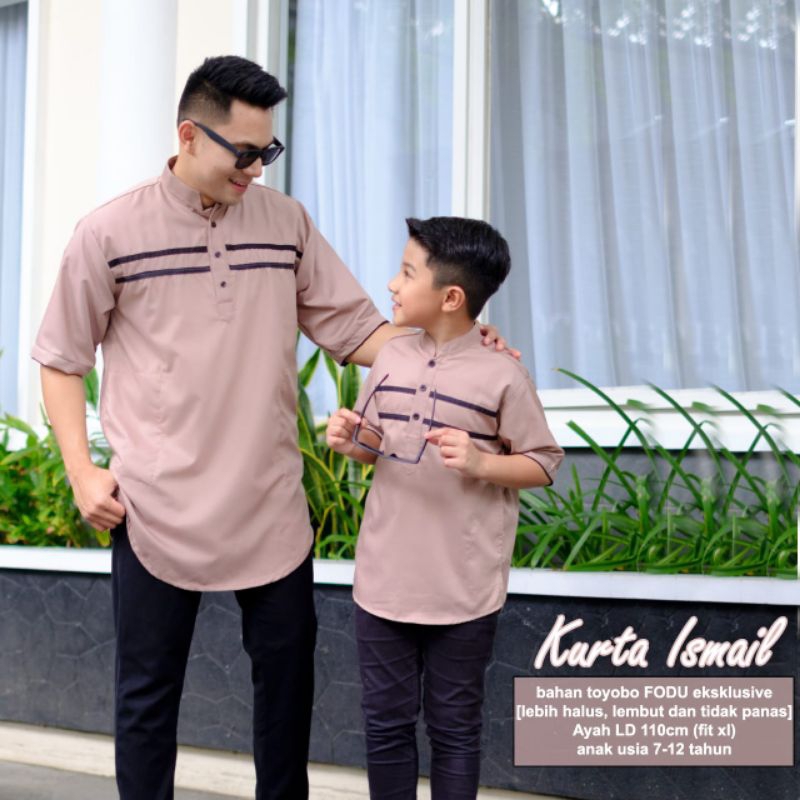 KURTA ISMAIL BAJU MUSLIM COUPLE