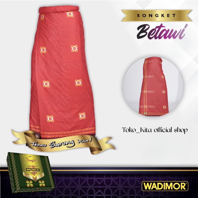 Sarung Wadimor Songket Baru!