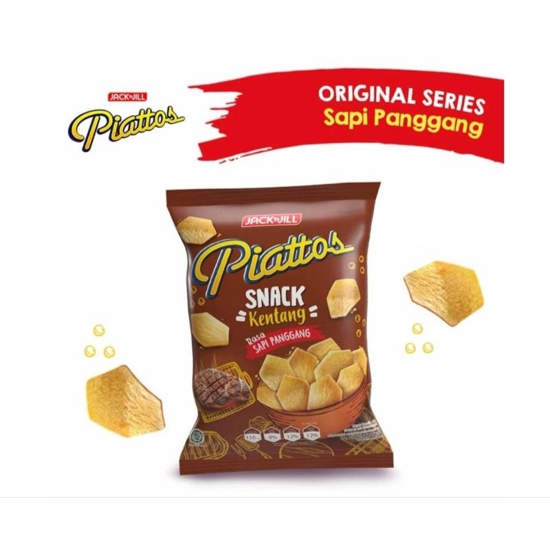 

Piattos Snack Kentang Sapi Panggang 68g