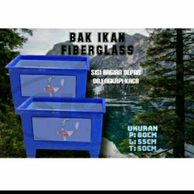 BAK KOLAM IKAN KO'I FIBERGLASS TEBAL + KOKOH