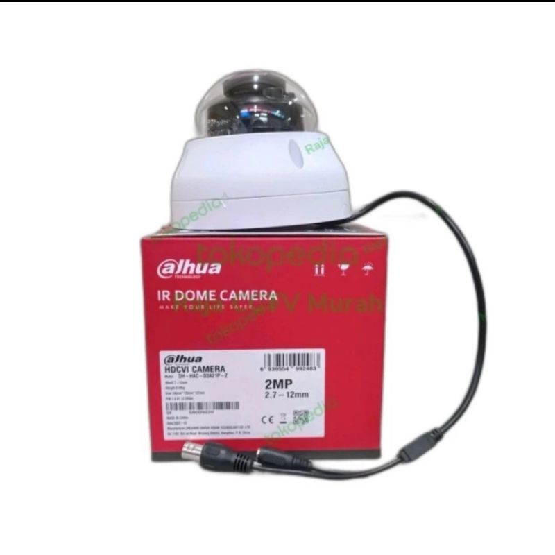 Dahua Kamera CCTV Analog Motorized HAC-D3A21P-Z Lensa 2.7 - 12mm indoor