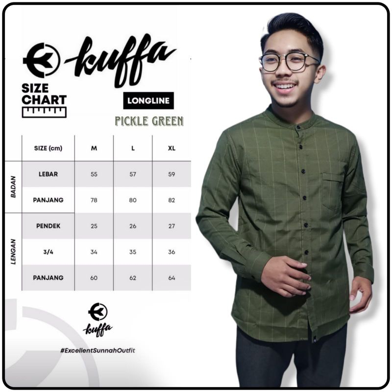 KEMEJA KOKO MUSLIM PRIA TANGAN PANJANG IMPORT . KEMKO KUFFA PREMIUM IMPORT