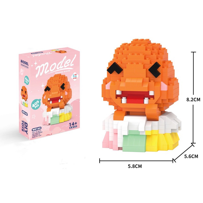 Mainan Balok Susun Disney LinaBell StellaLou Edukatif Untuk Anak DIY 3DPuzzle Toy Brick Gifto