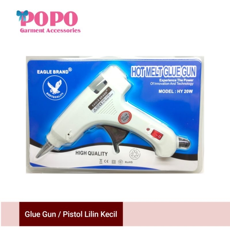 Pistol lem tembak kecil / glue gun 20 watt