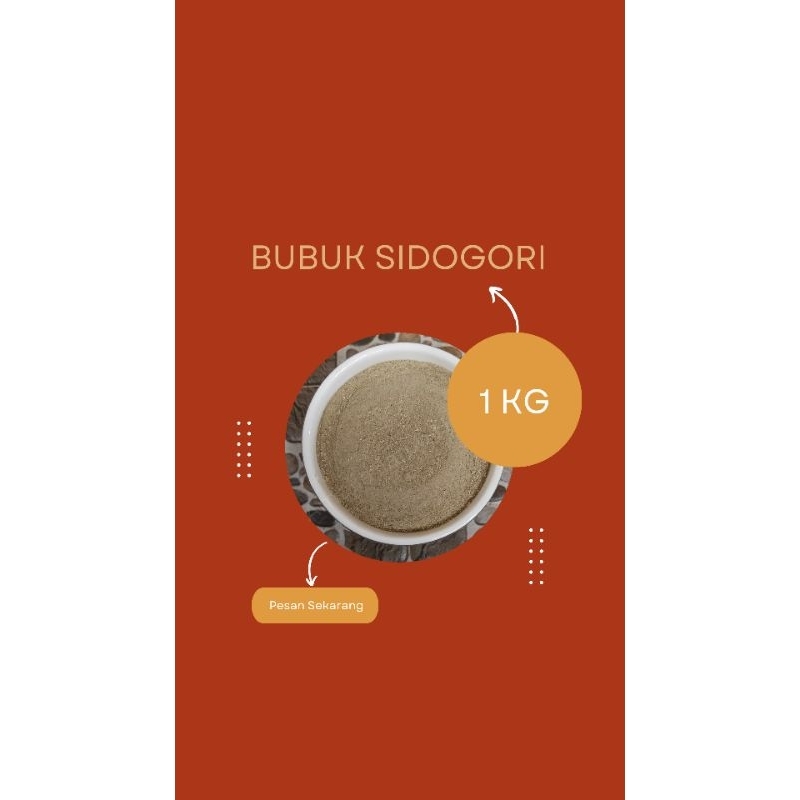 

herbal bubuk serbuk sidaguri / sidogori 1kg