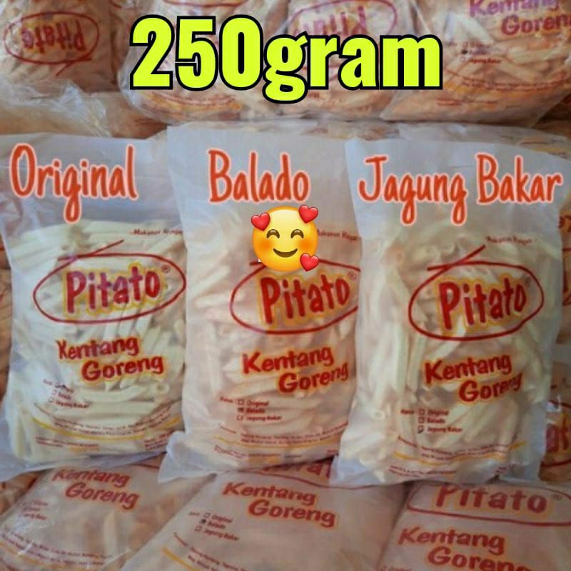 

PITATO PACK 250GR all varian