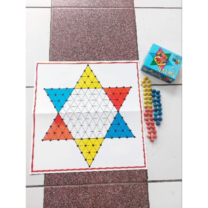 Mainan Halma / Main Lompat Lompat Halma