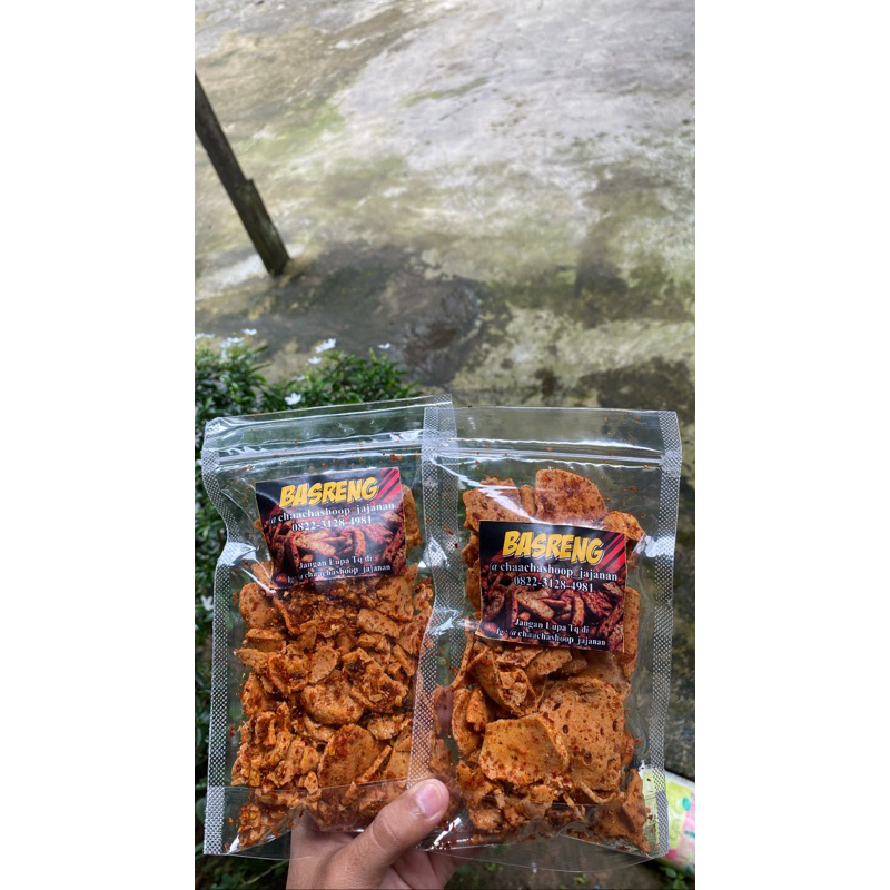 

Basreng Pipih Pedaz 100Grm