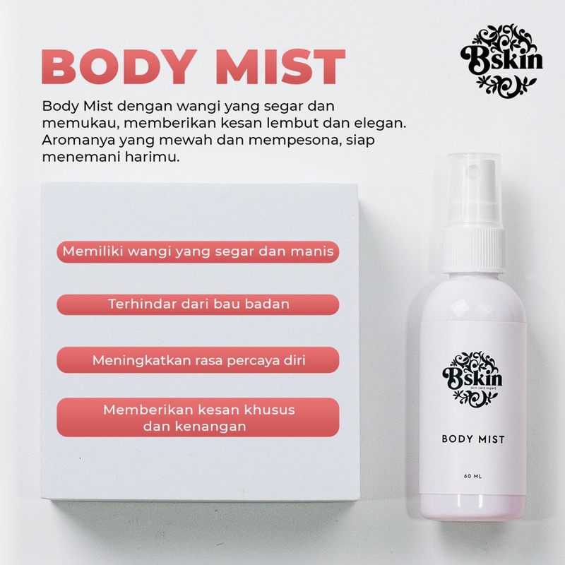 BC SKIN BODY MIST 150ml - Segar Elegan