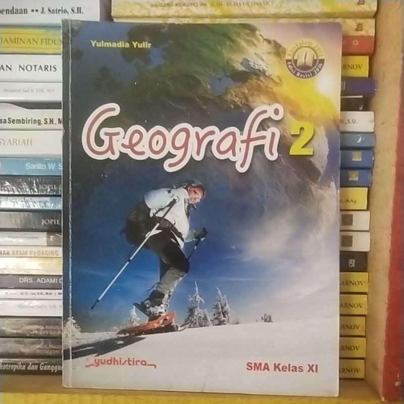buku Geografi kelas 2 SMA penerbit Yudhistira kurikulum 2013 edisi revisi 2016
