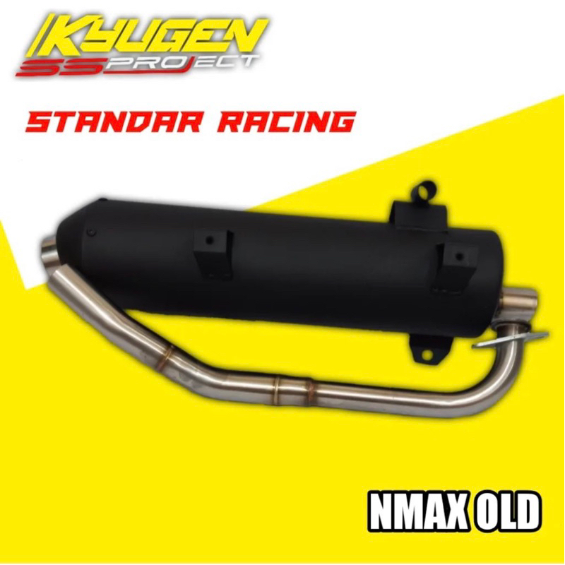 knalpot STD SS Copy Cms SS Project & KYUGEN Standar RACING Honda Yamaha Matic 110 125 150 155 160 cc