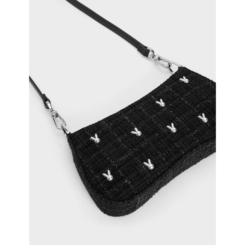 C bunny shoulder bag