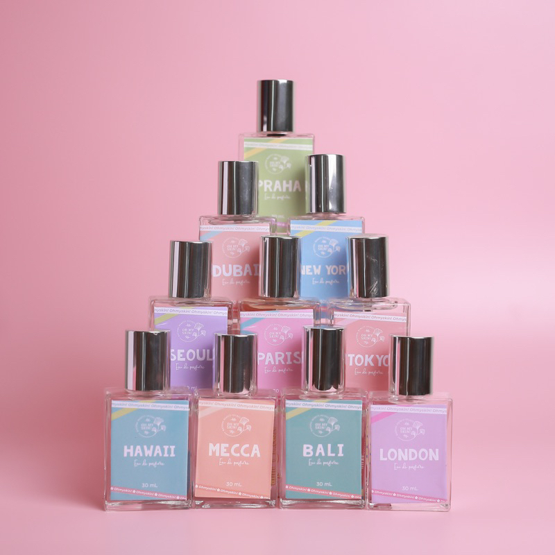 Eau de parfum ohmyskin! parfum body wangi