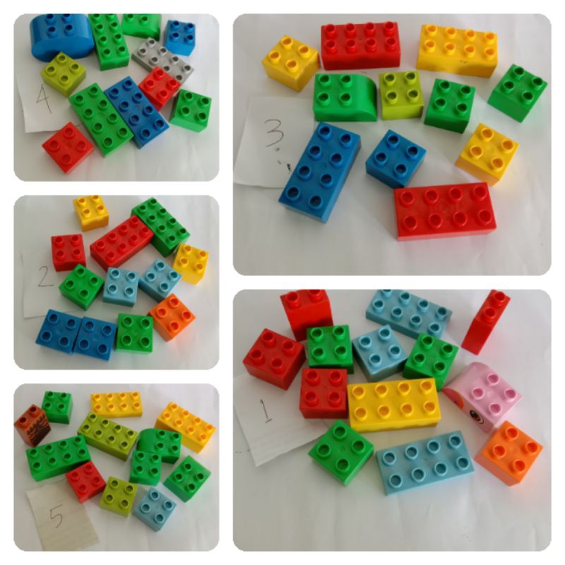 lego duplo ori curah 100gr / figure duplo ori