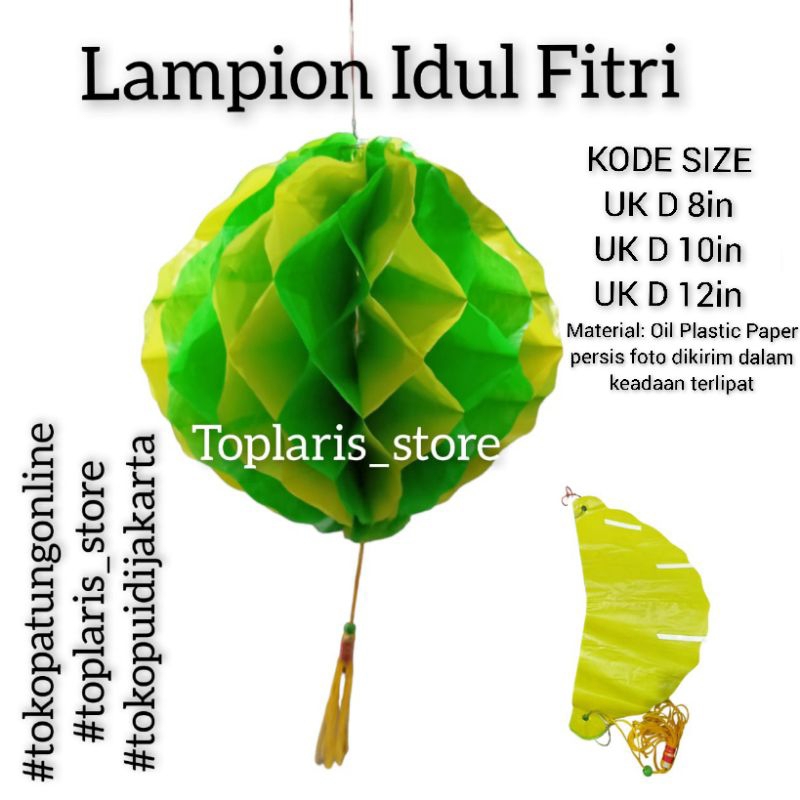 Lampion Hiasan Idul Fitri 001