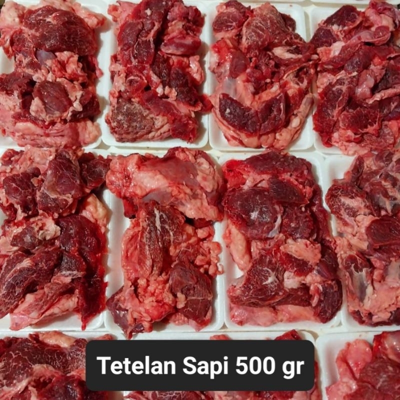 

Tetelan Sapi 500 gr Reguler & Premium