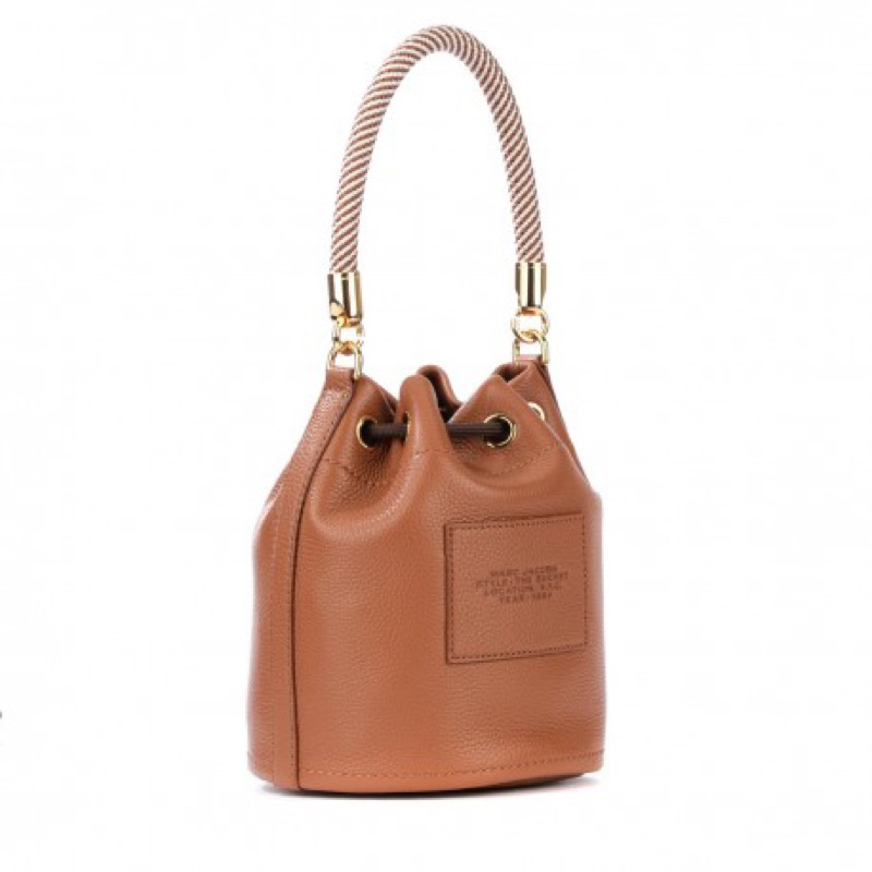 Marc The J Bucket Leather Bag - Brown