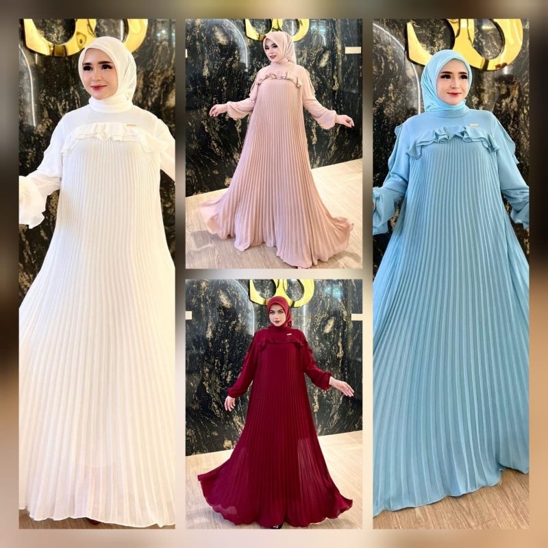 Dress Prisket Rempel Dada Shellasaukia