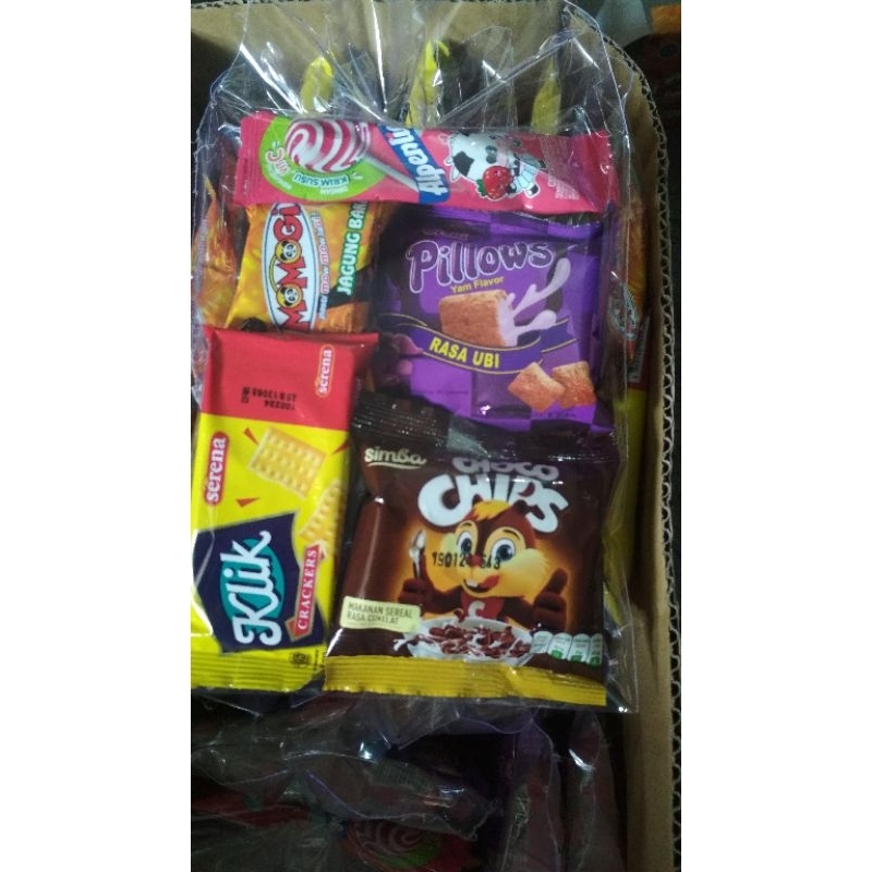 

PAKET ULTAH SNACK ANAK / SOUVENIR SNACK ULANG TAHUN