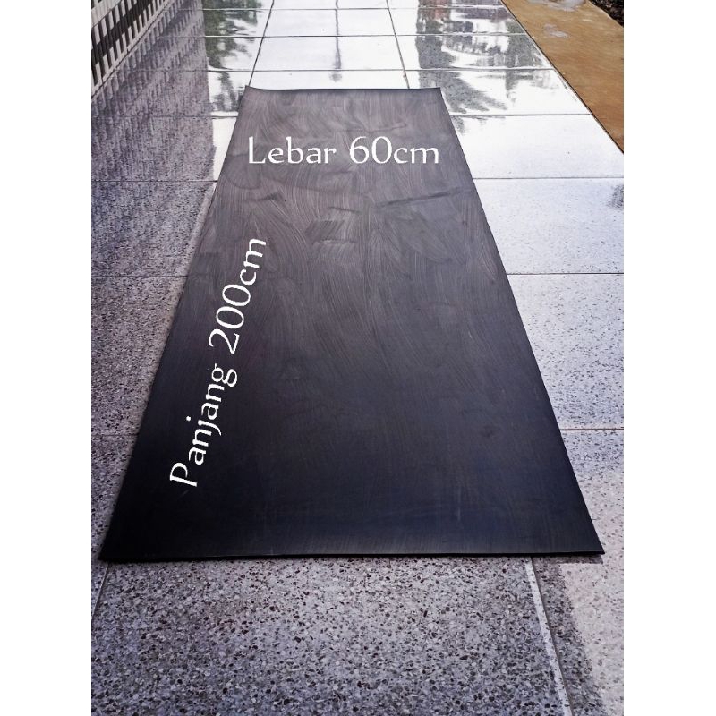 Karpet Karet Lumpur Belakang Truk Dump Trailer full  Ukuran 200cm×60cm