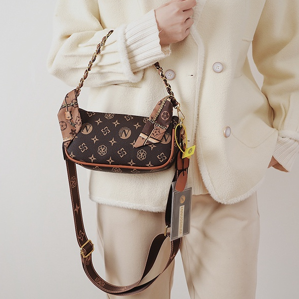 ( 2PC 1KG ) GTBI998881303  New Arrival 2023 !!!  Tas Selempang  Tas Wanita Import  Premium Terbaru 5103 TANPA RANTAI