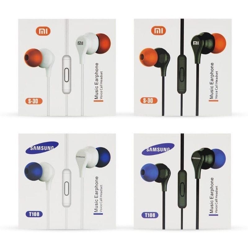 Headset Earphone T108 Realme T104-S30