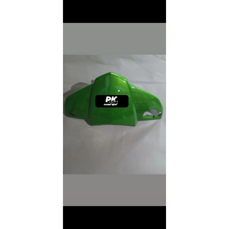 batok kepala depan motor honda vario lama 110 warna hijau.