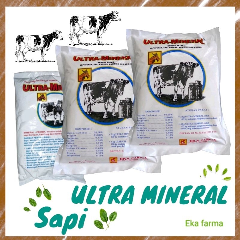 ULTRA MINERAL Eka farma mineral premix vitamin untuk domba kambing sapi