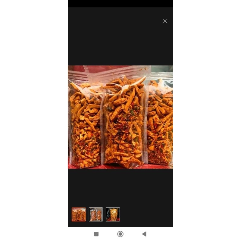 

basreng pedas daun jeruk 100gram