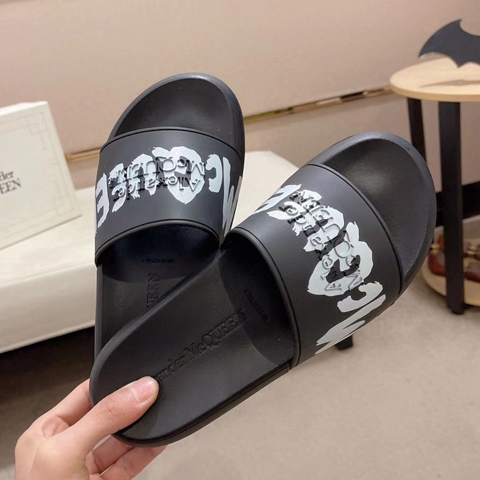 sandal pria slide sendal cowok slip on alex mcq selop mirror p1shoes