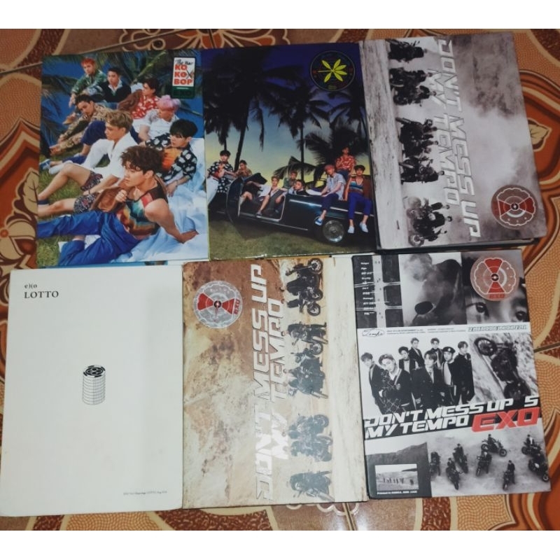 OFFICIAL Album EXO Kokobop,DMUMT,LOTTO Album only
