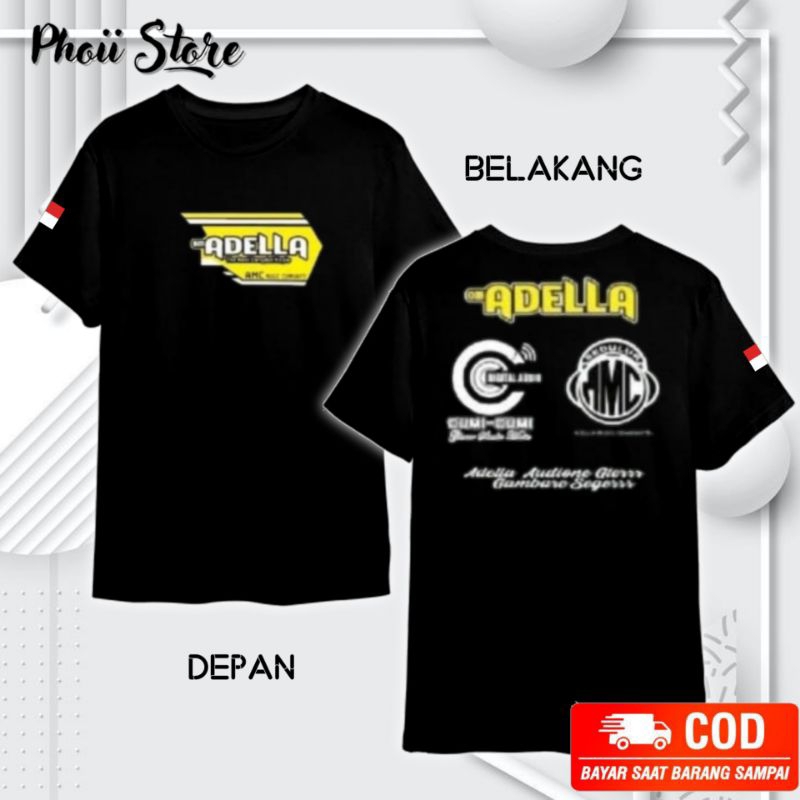 Kaos Baju Lengan Pendek Adella Amc