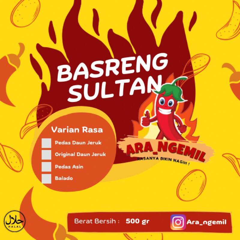 

BASRENG SULTAN BY ARA_NGEMIL 500 gram