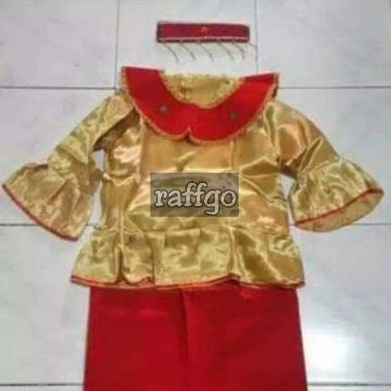 baju adat betawi cadar anak / baju betawi anak/ baju betawi cadar anak