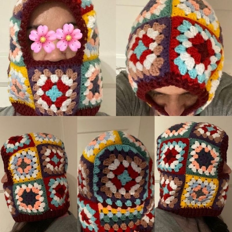 TOPI KUPLUK PENUTUP KEPALA RAJUT / BALACLAVA