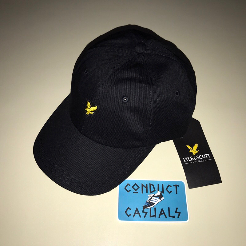 Cap Lyle & Scott Original Black / Topi Lyle & Scott Original Diskon