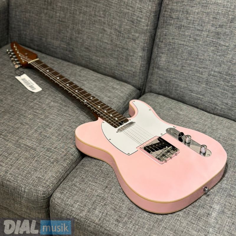 Soloking T1B Vintage II Telecaster - Shell Pink Rosewood SLP-R