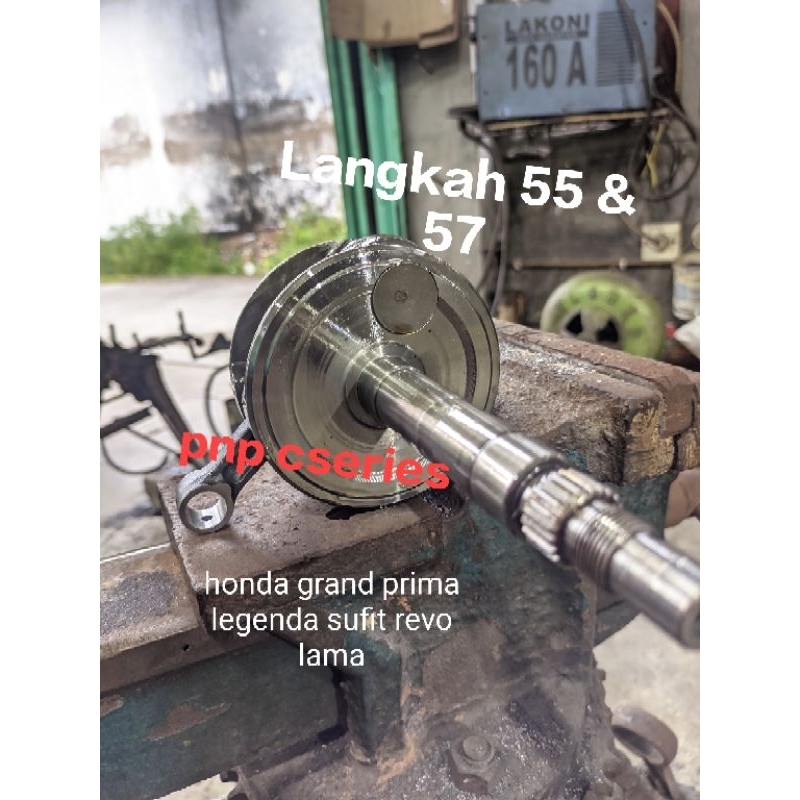 Kruk as krukas askruk bandol bandul langkah 55,5 honda Astrea grand prima sufit Revo new old