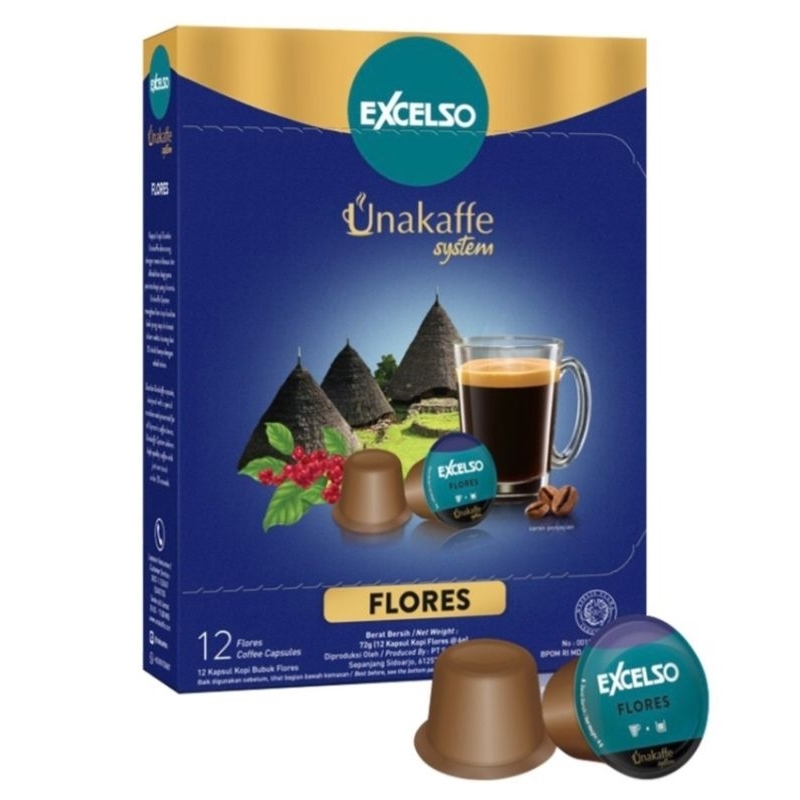 

Kopi kapsul Excelso Unakaffe Flores