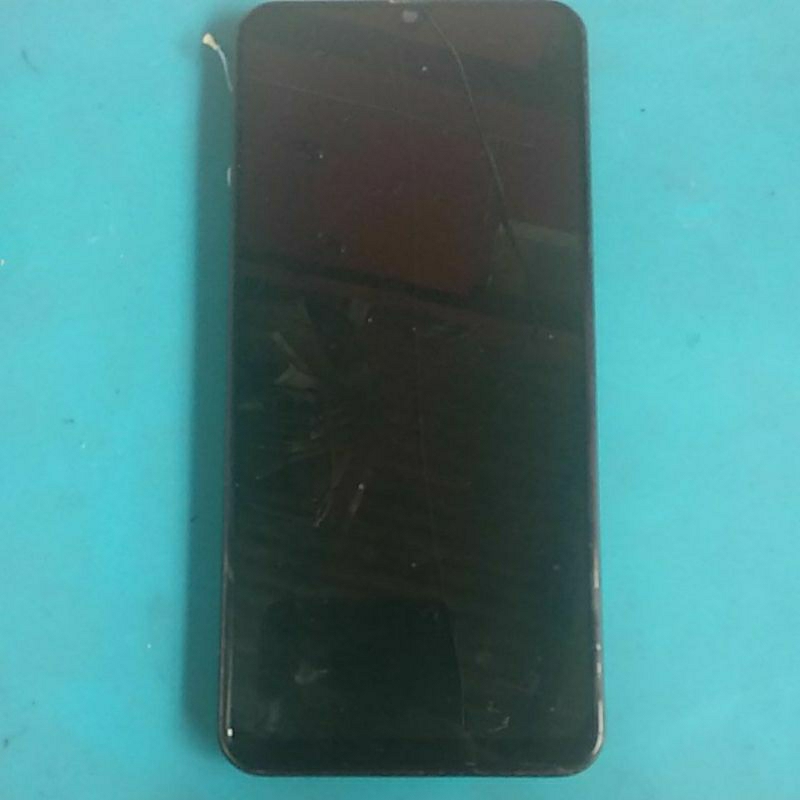 lcd samsung a50s/a50 normal minus retak serambut