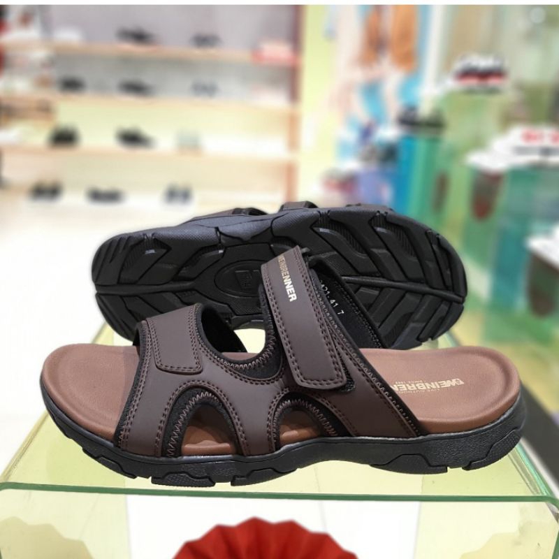 WEINBRENNER Sandal Pria Dewasa Coklat Original Bata 8614441