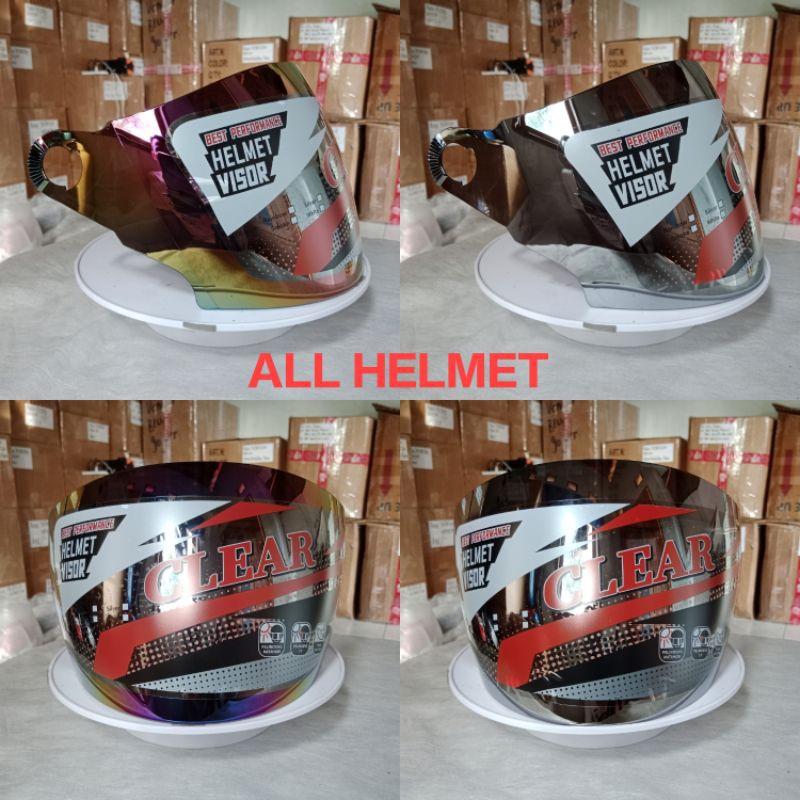 [GROSIR] KACA HELM INK CX22, CX25, CX390, KYT ROMEO, VENOM, 2VISION, 2VISTA, VISION1, BMC 560,DLL PE