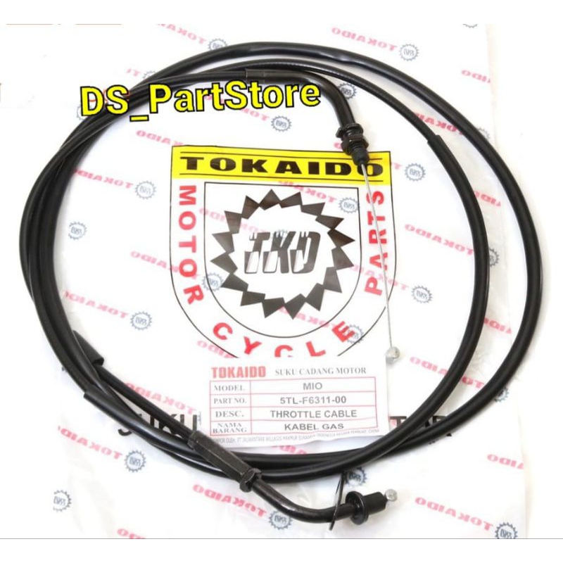 KABEL GAS OLOR GAS TOKAIDO YAMAHA MIO / MIO SPORTY / MIO SOUL LAMA / MIO NEW KARBU