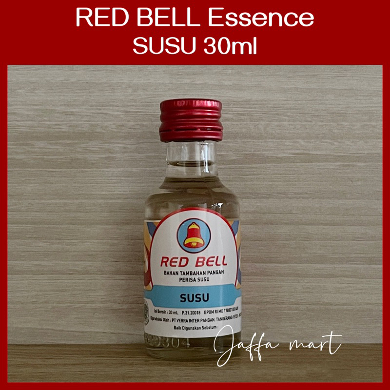 RED BELL Essence / Perisa 30ml BOTOL KACA - SUSU / MILK