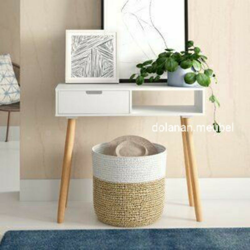 meja sudut meja hias meja kamar bagus mj45