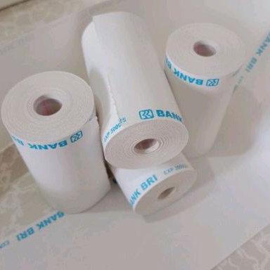 

KERTAS KASIR THERMAL LOGO BANK BRI UKURAN 58X30 CORELES